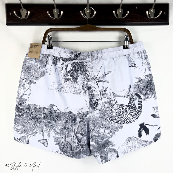 Nike Men's ACG Reservoir Hiking Trail Printed Shorts Size XL NWT Jaguar Tropical - Picture 6 of 9